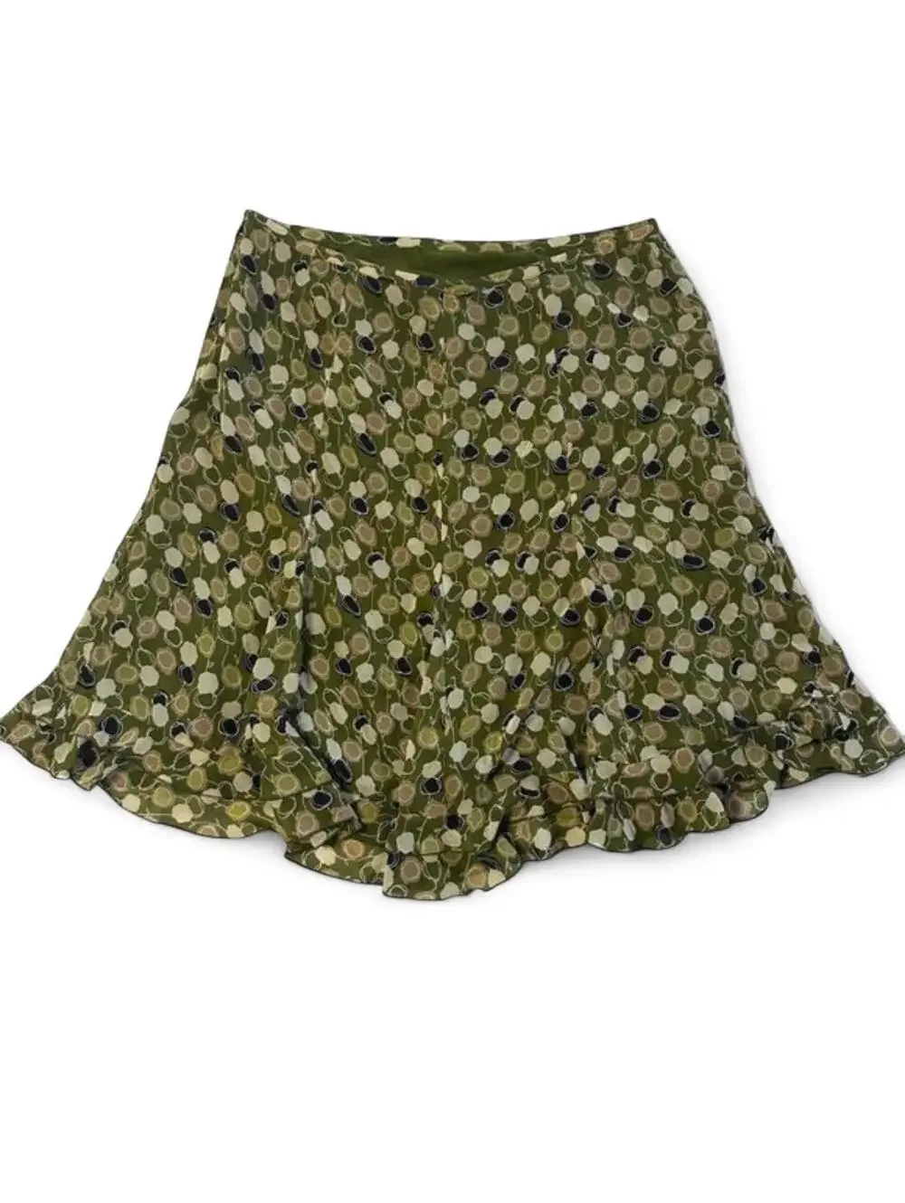 Ann Taylor Loft green skirt- size 12